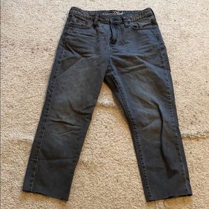 Universal Thread Black High Rise Straight Jeans